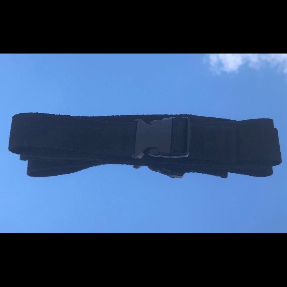 Black Buckle Belt